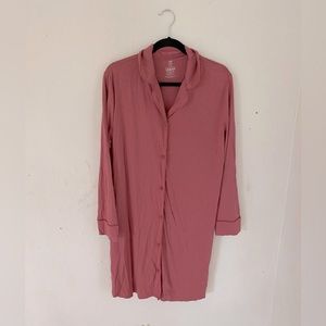 Kindred Bravely button up pajama dress